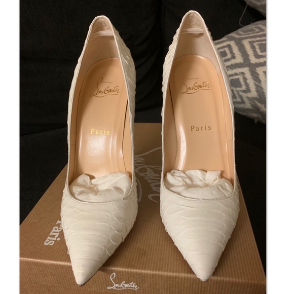 Christian Louboutin Batignolles 120 Python Pumps - Picture 2 of 8